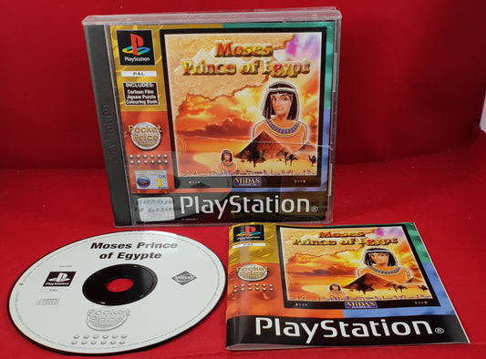 Moses Prince of Egypt Sony Playstation 1 (PS1) Game