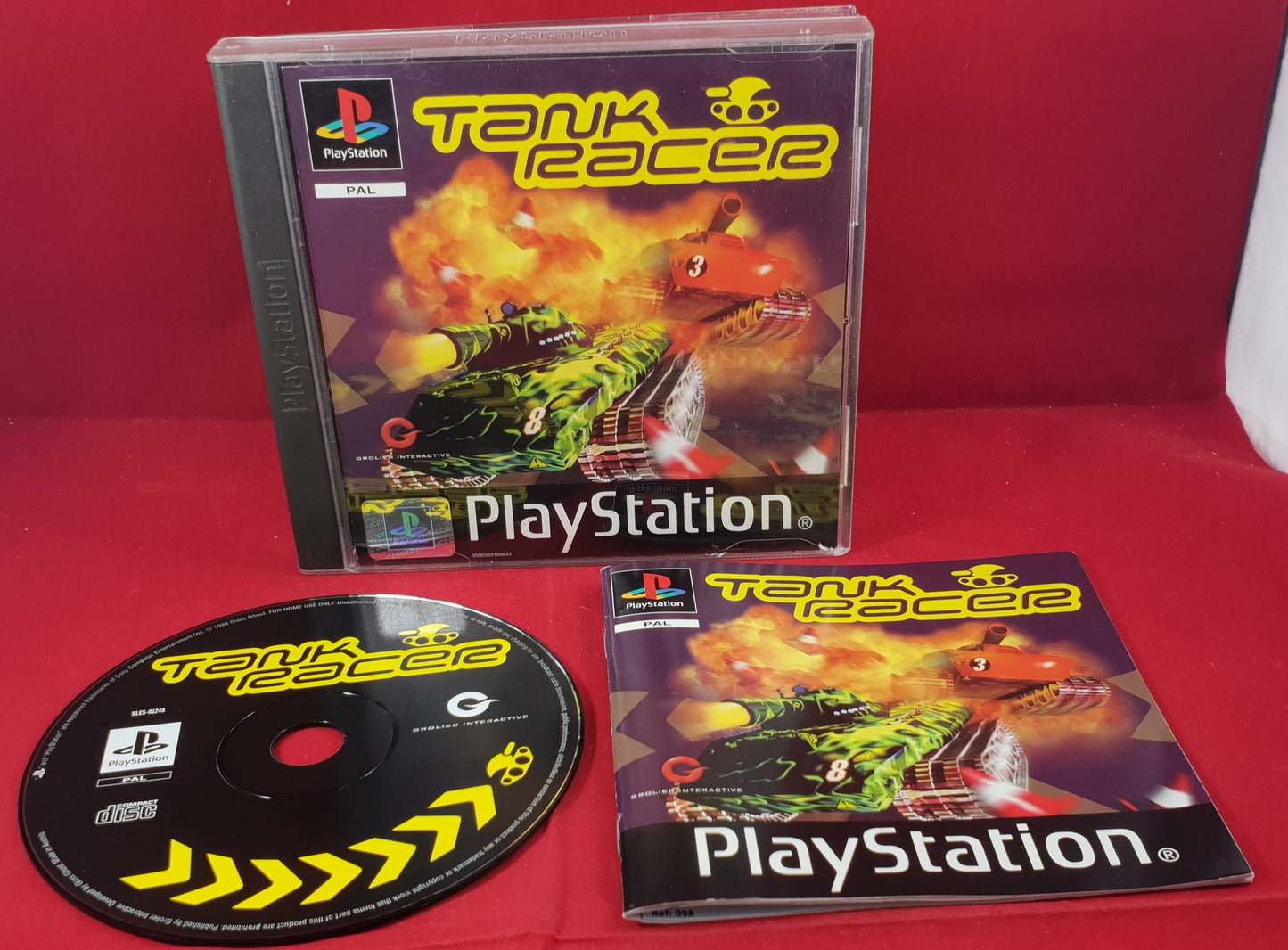 Tank Racer Sony Playstation 1 (PS1) Game