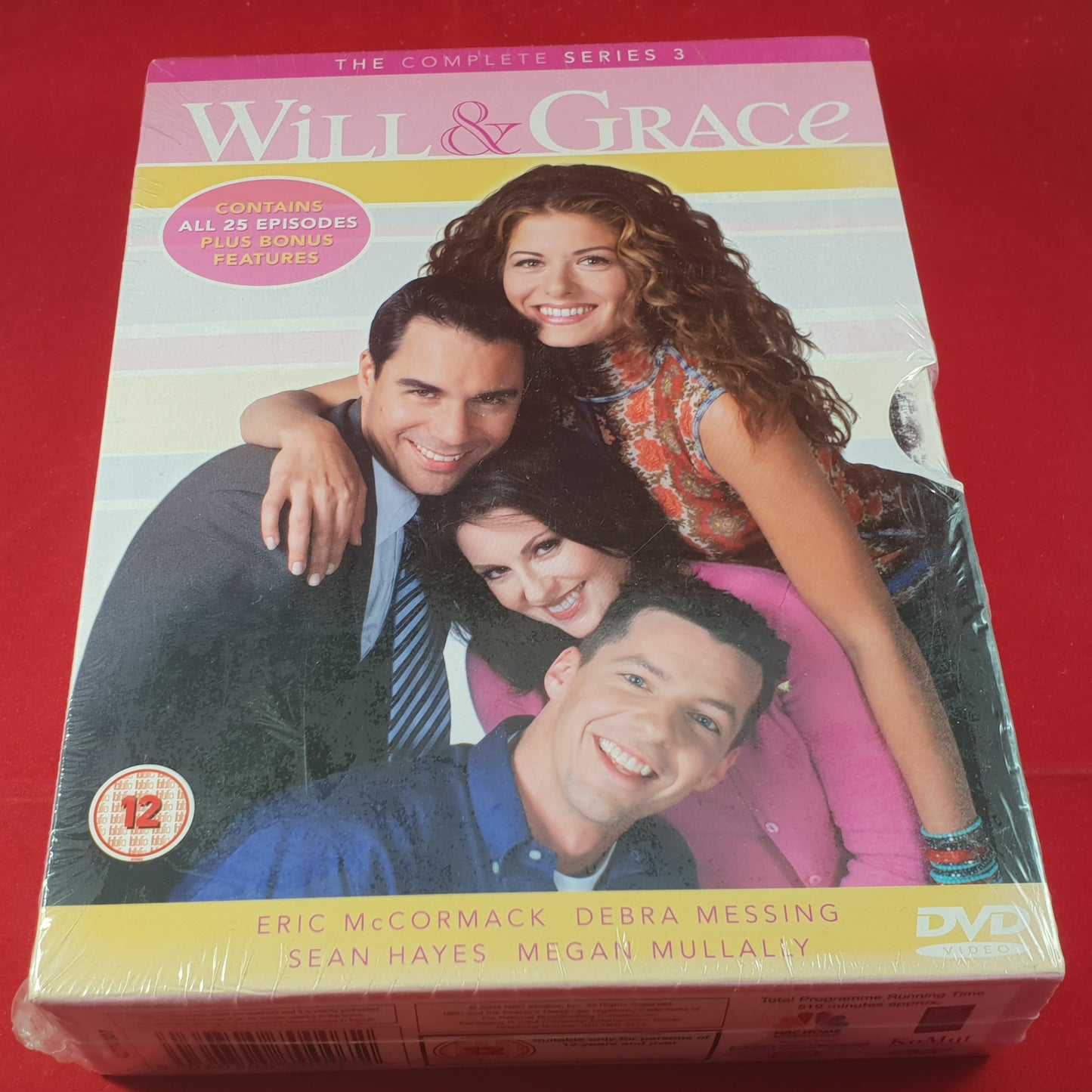 New & Sealed Will & Grace Season 3 Box Set DVD