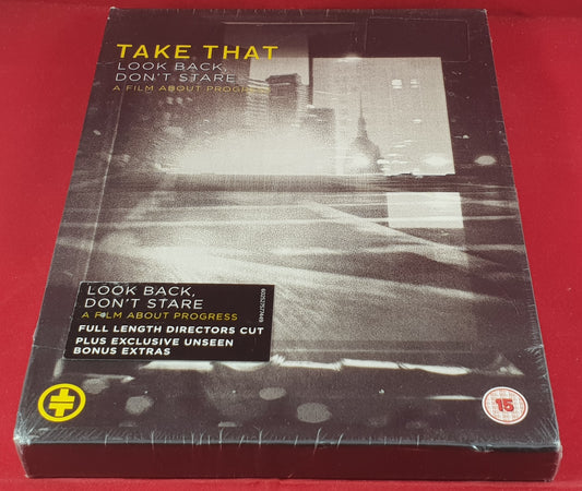 New & Sealed Take That Look Back Don't Stare A Film About Progress DVD