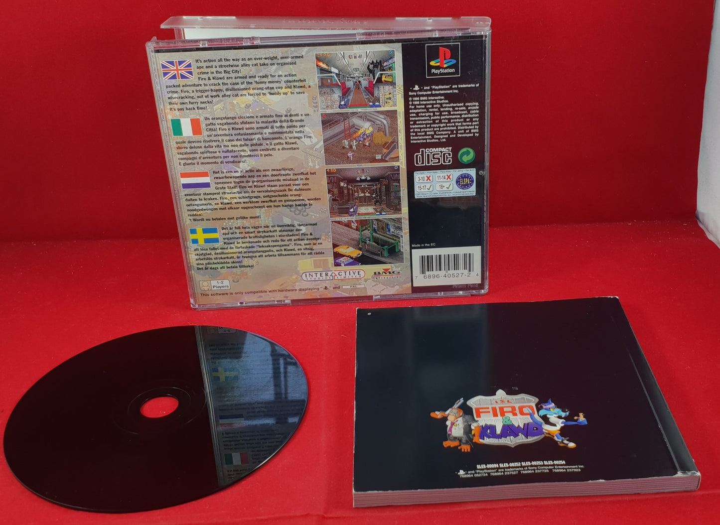 Firo & Klawd Sony Playstation 1 (PS1) RARE Game