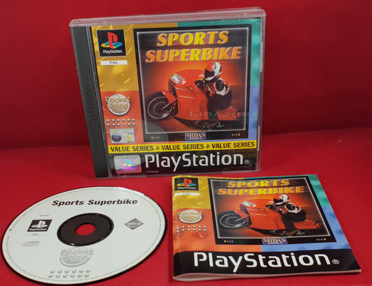 Sports Superbike Sony Playstation 1 (PS1) Game