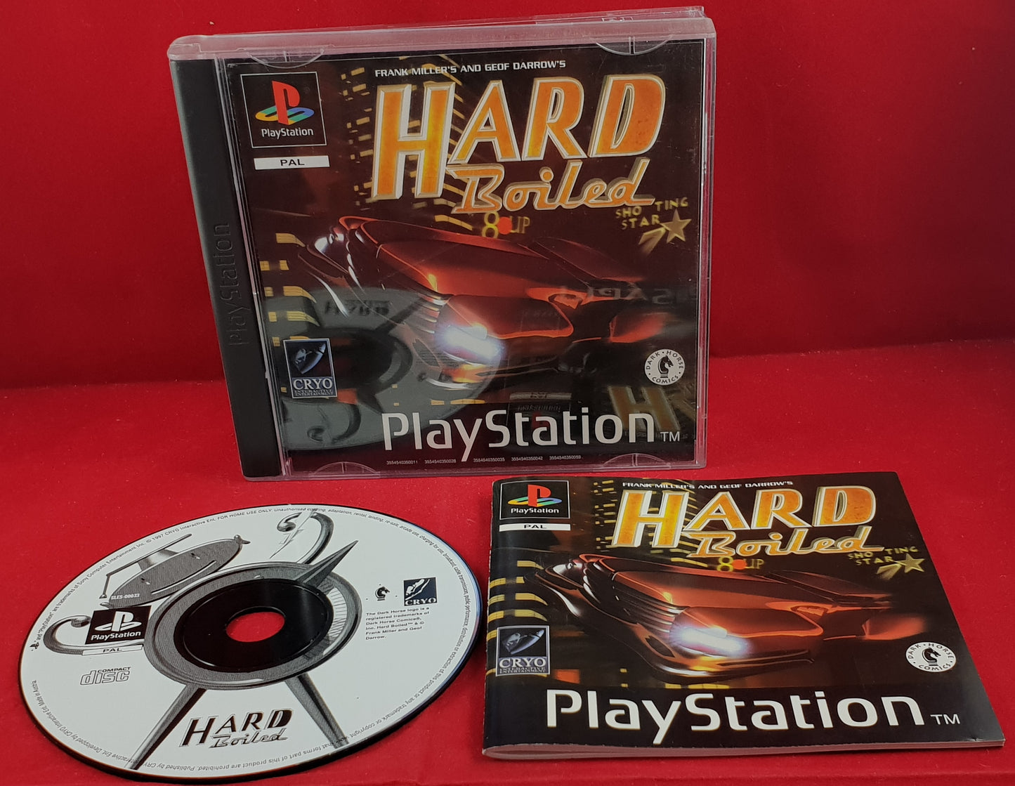 Hard Boiled Sony Playstation 1 (PS1) RARE Game
