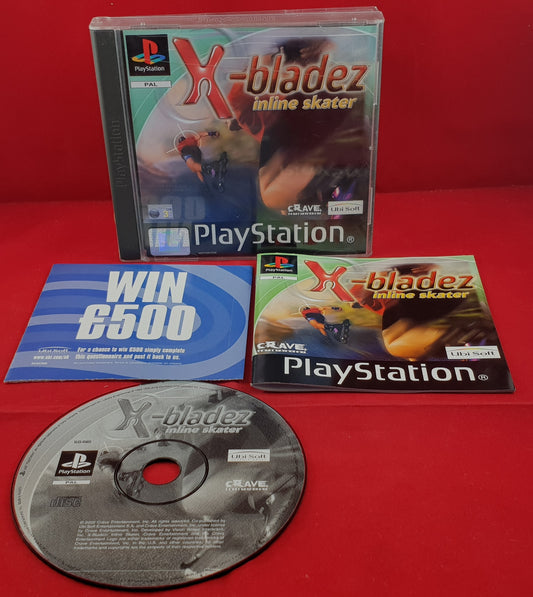 X-Bladez Inline Skater Sony Playstation 1 (PS1) Game