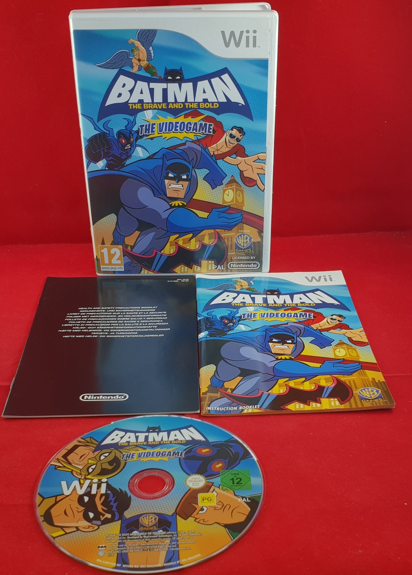 Batman the Brave and the Bold Nintendo Wii Game