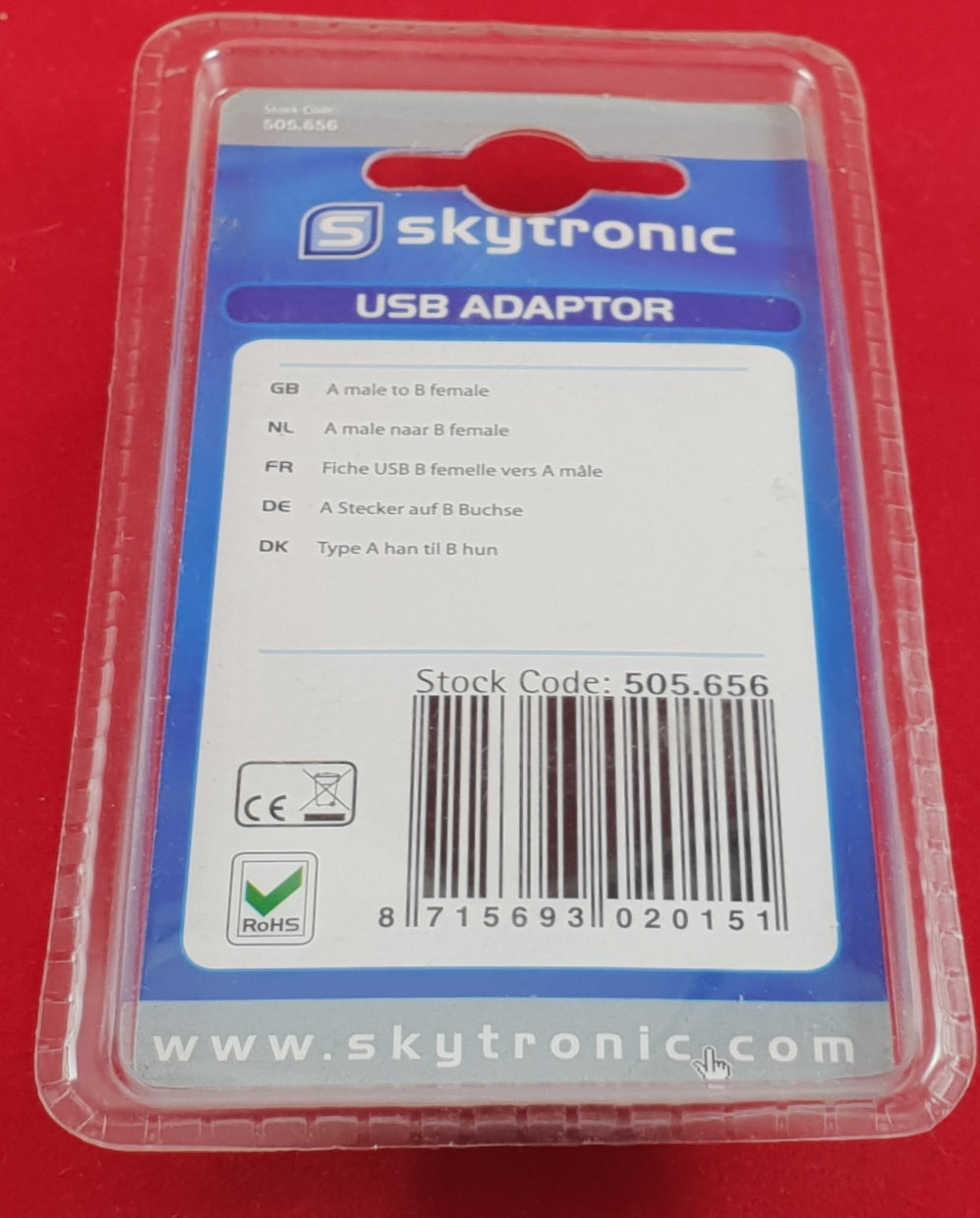 Brand New and Sealed Skytronic USB Adaptor Accessory