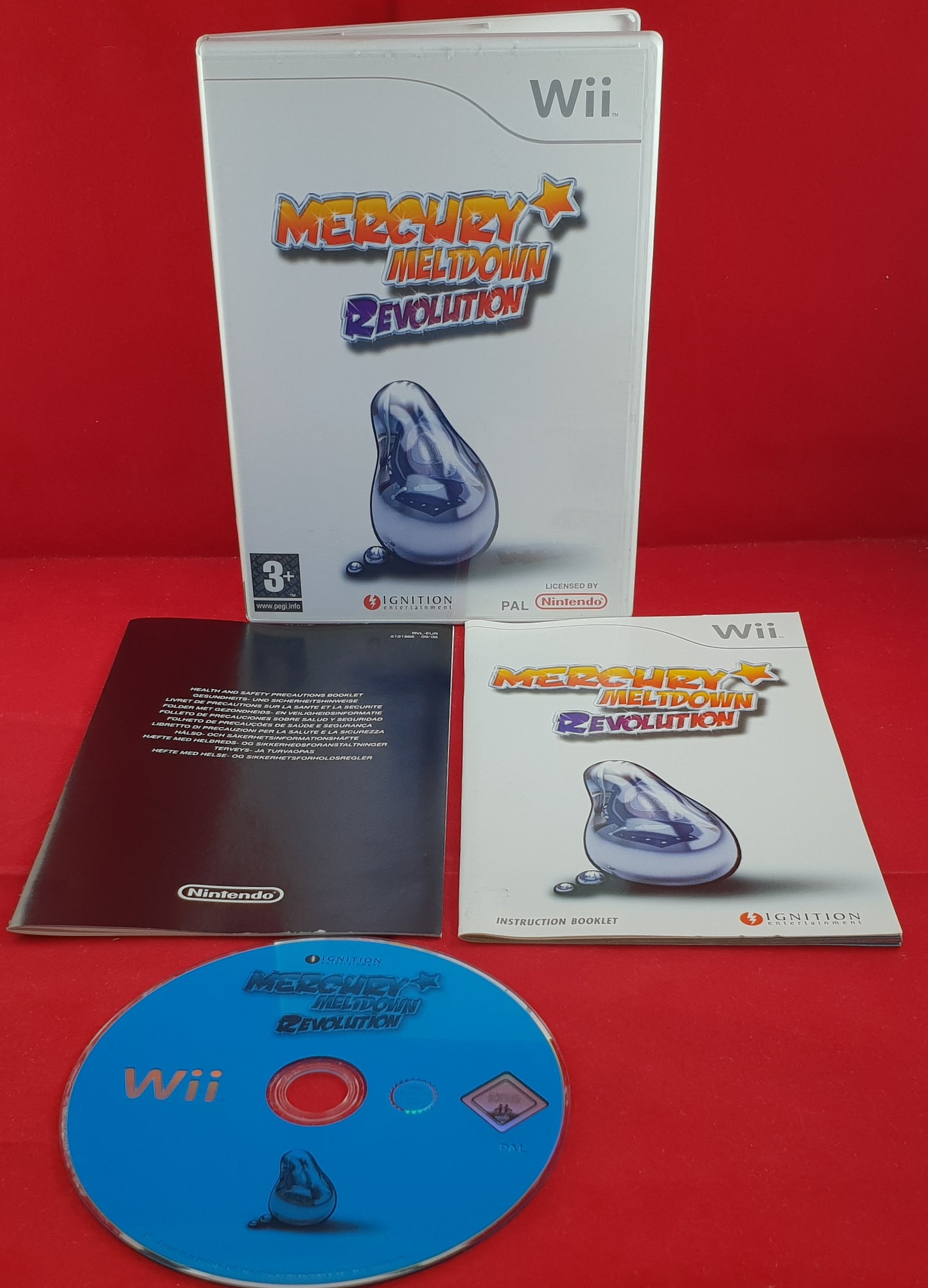Mercury Meltdown Revolution Nintendo Wii Game