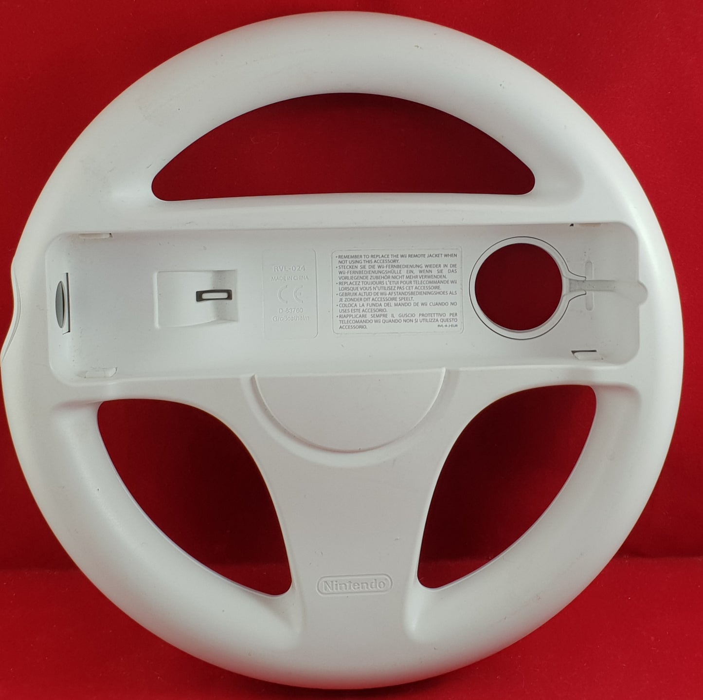 Official Nintendo Wii Racing Wheel Accessory