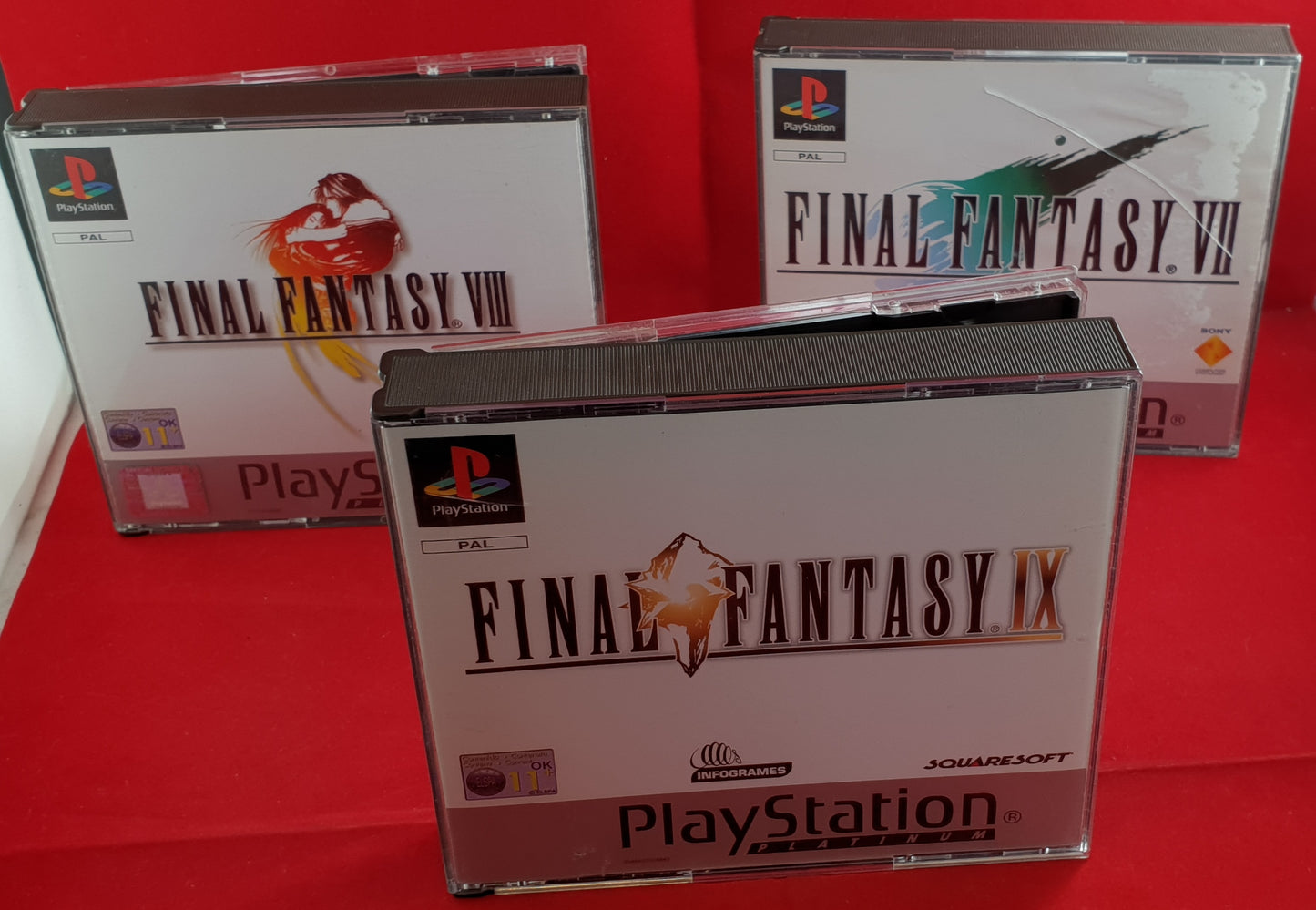 Final Fantasy X3 Platinum Sony Playstation 1 (PS1) Game