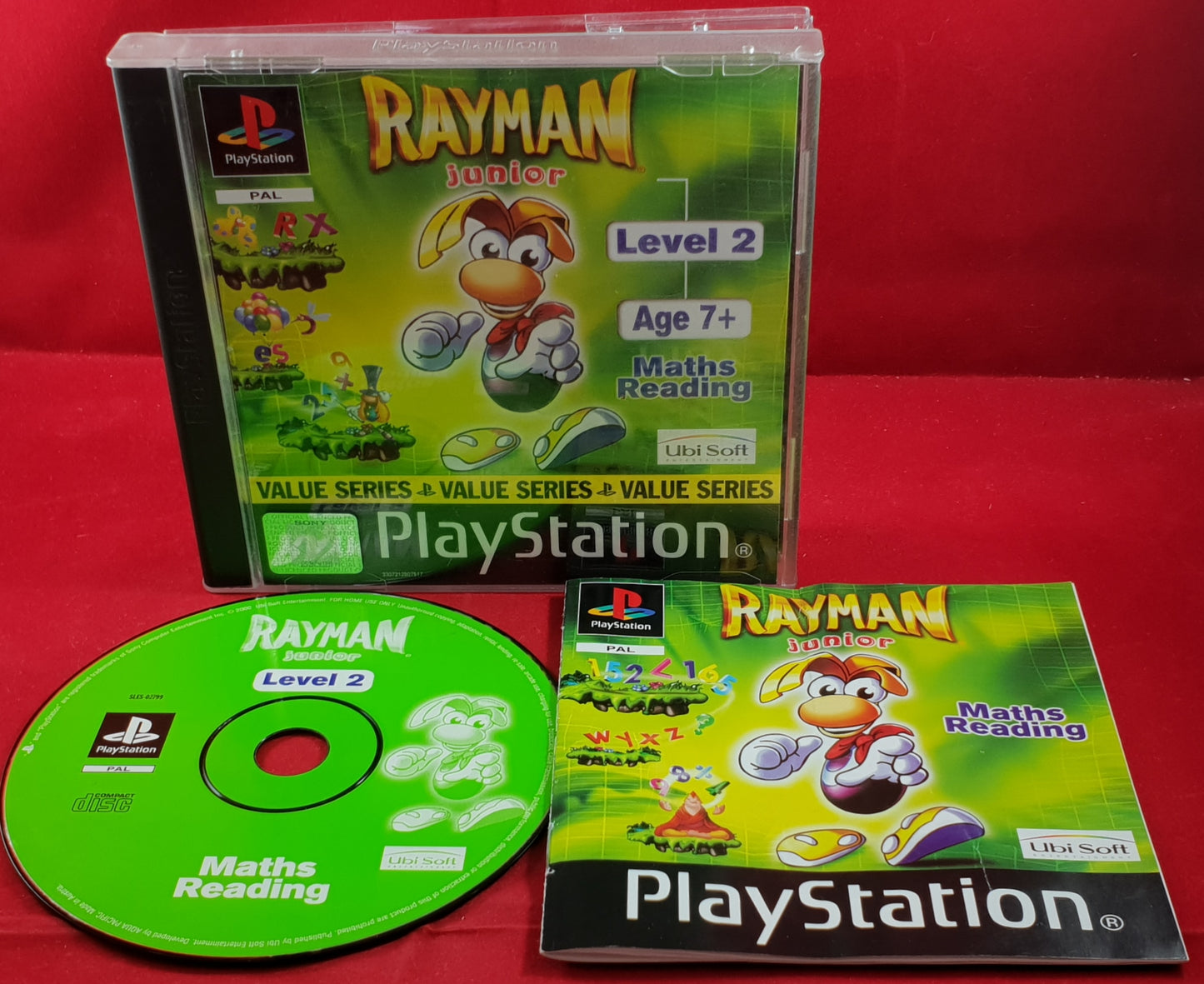 Rayman Junior Level 2 Sony Playstation 1 (PS1) Game