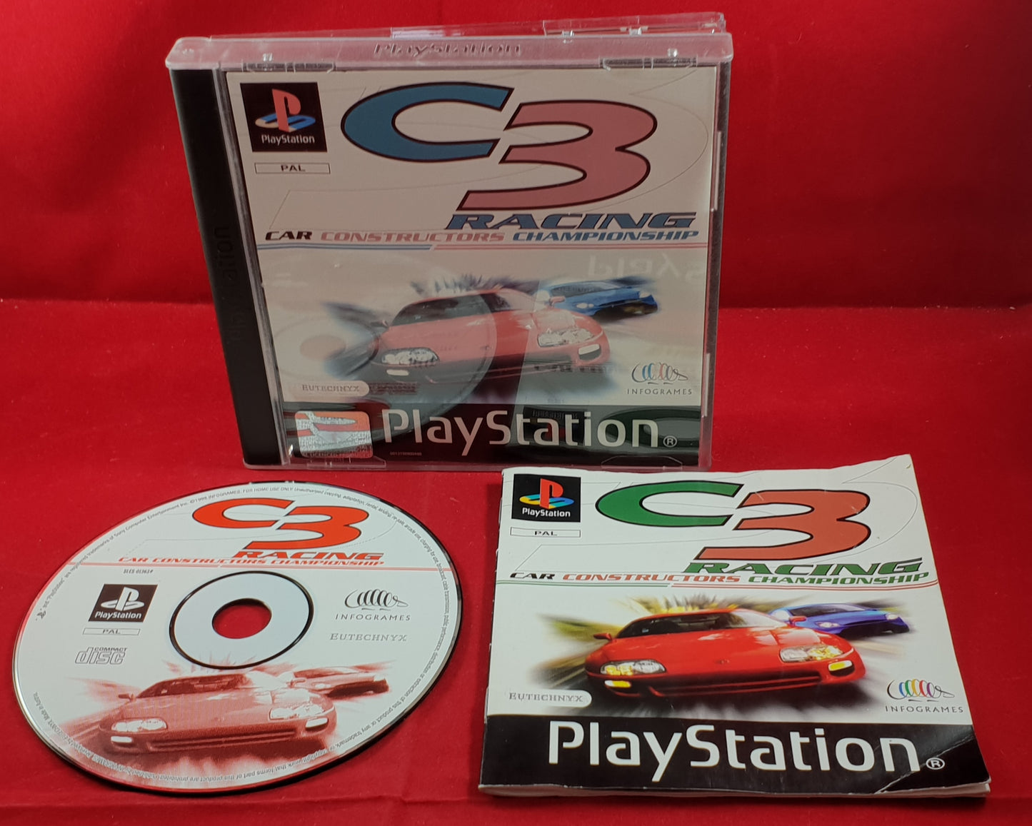 C3 Racing Sony Playstation 1 (PS1) Game