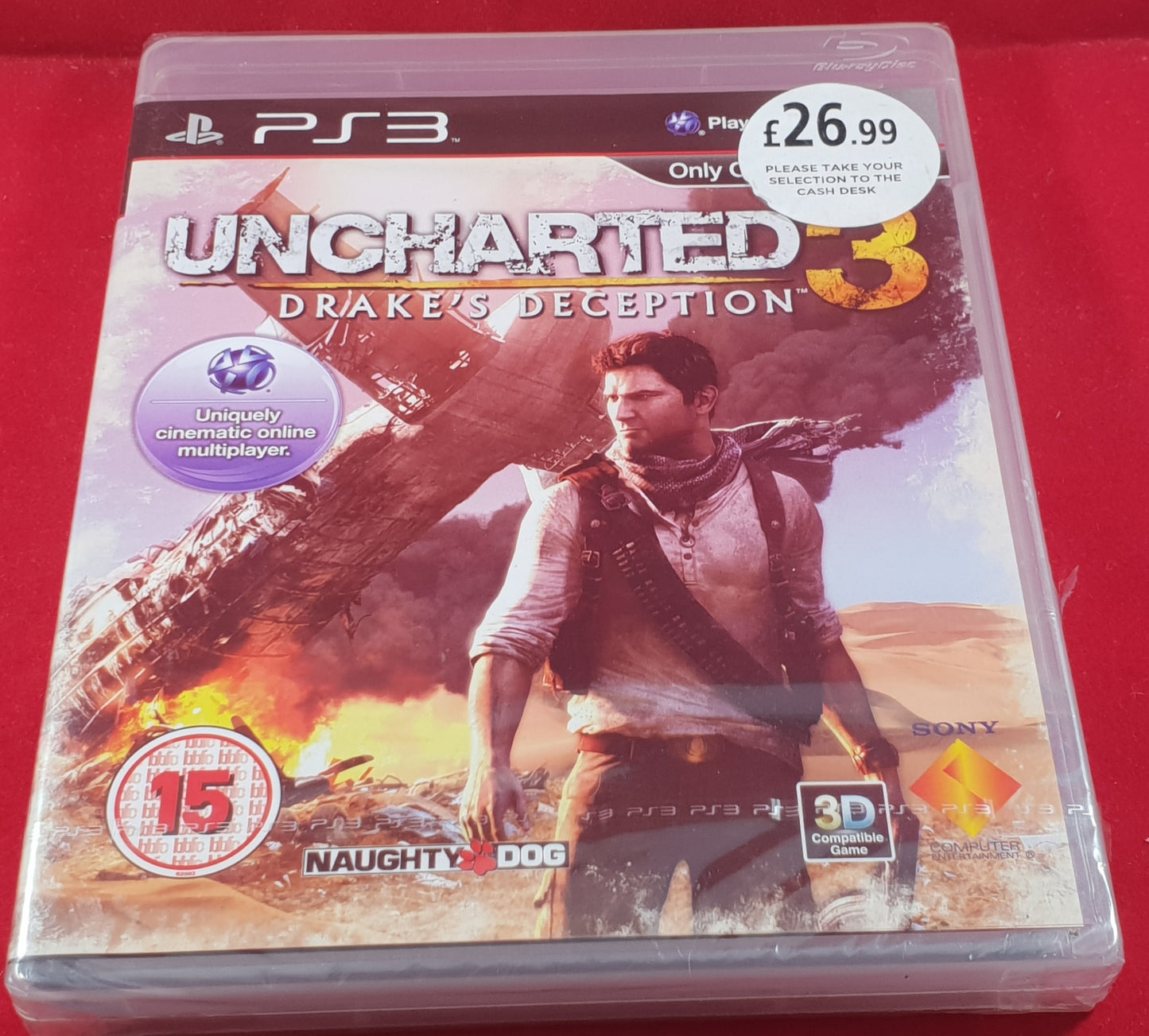 Uncharterd 3 Drakes Deception PS3 (Sony Playstation 3) NEW & SEALED game