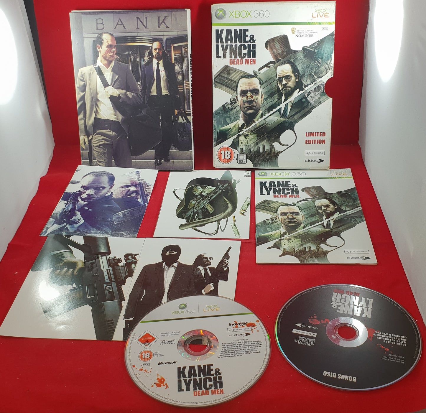 Kane & Lynch Dead Men Limited Edition Microsoft Xbox 360 Game