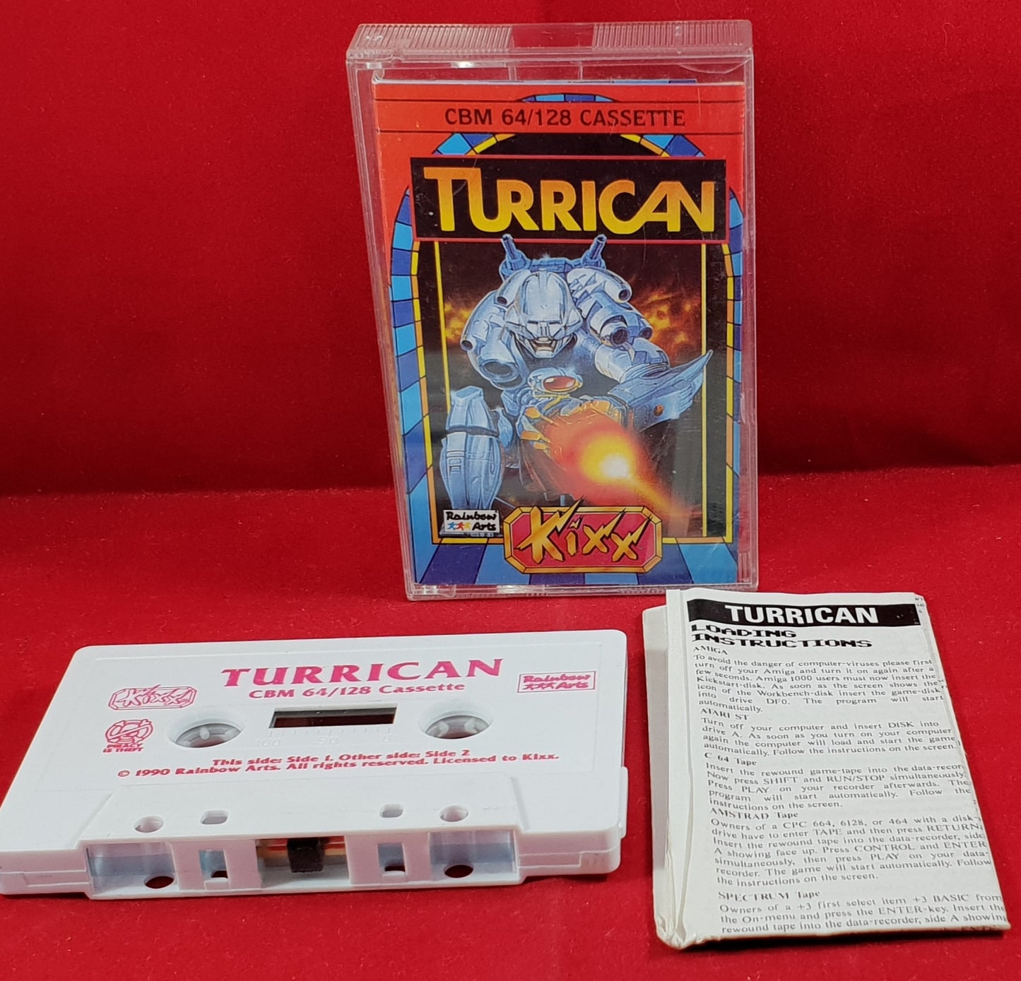 Turrican Commodore 64 Game RARE