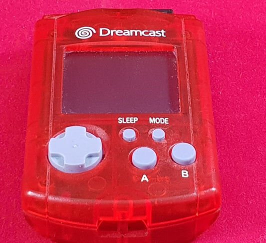 Red Official Sega Dreamcast VMU Accessory