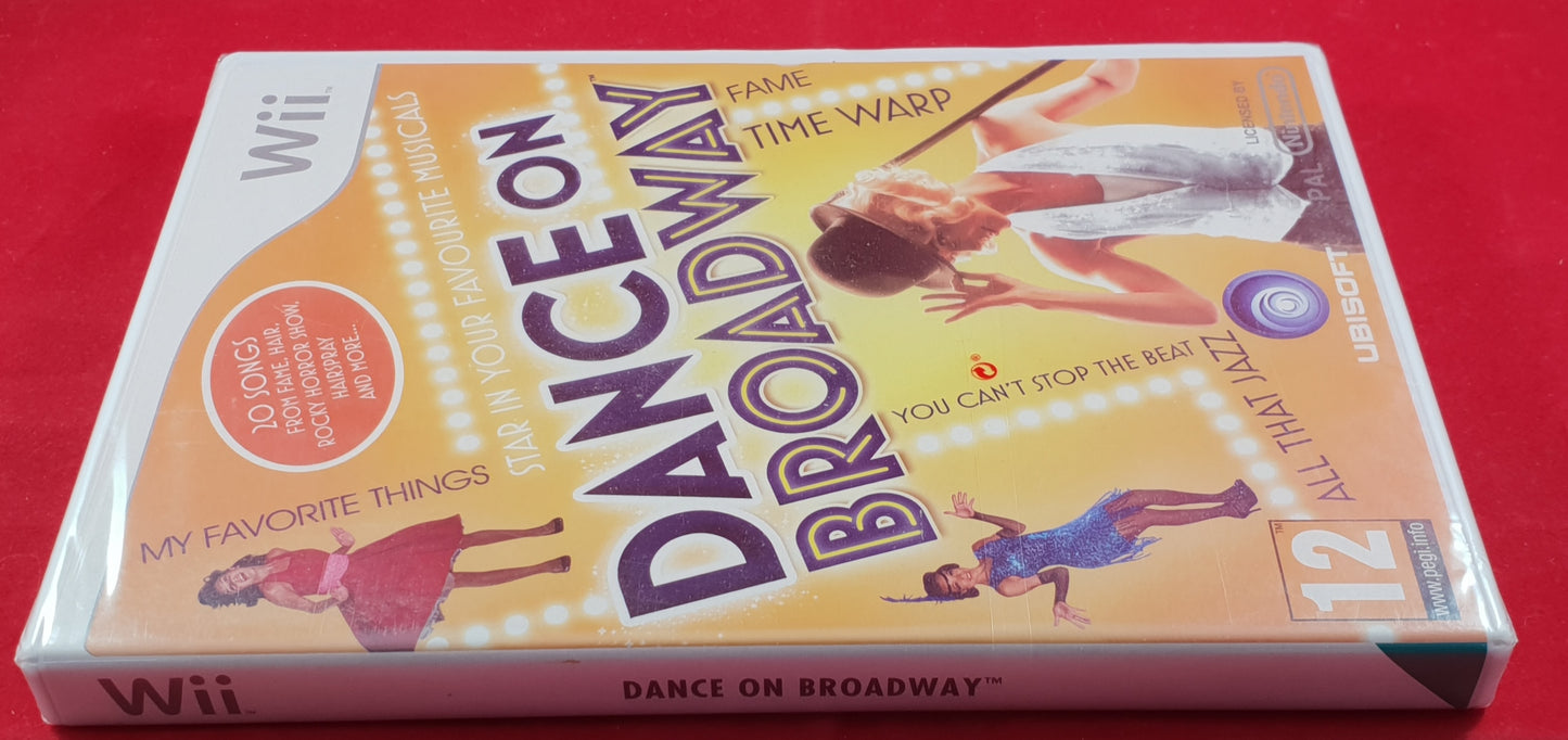 Brand New and Sealed Dance on Broadway Nintendo Wii Game