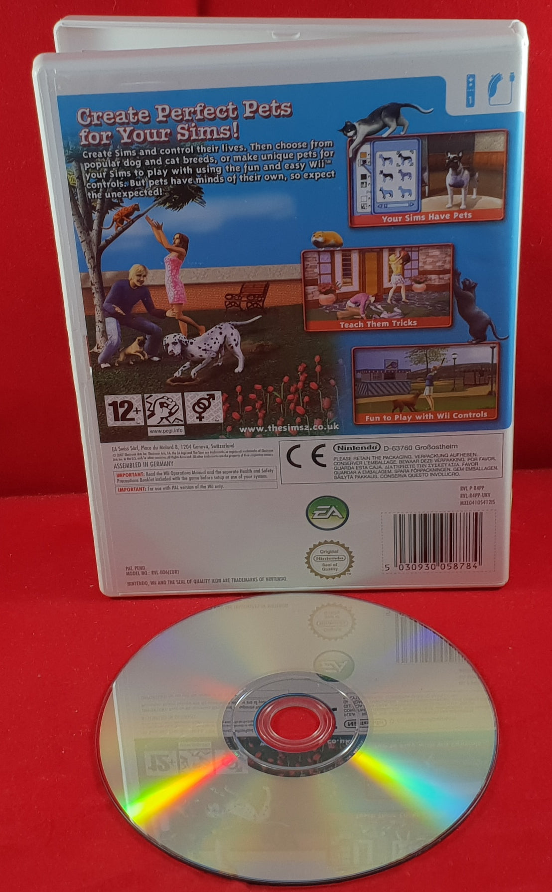 The Sims 2 Pets Nintendo Wii Game