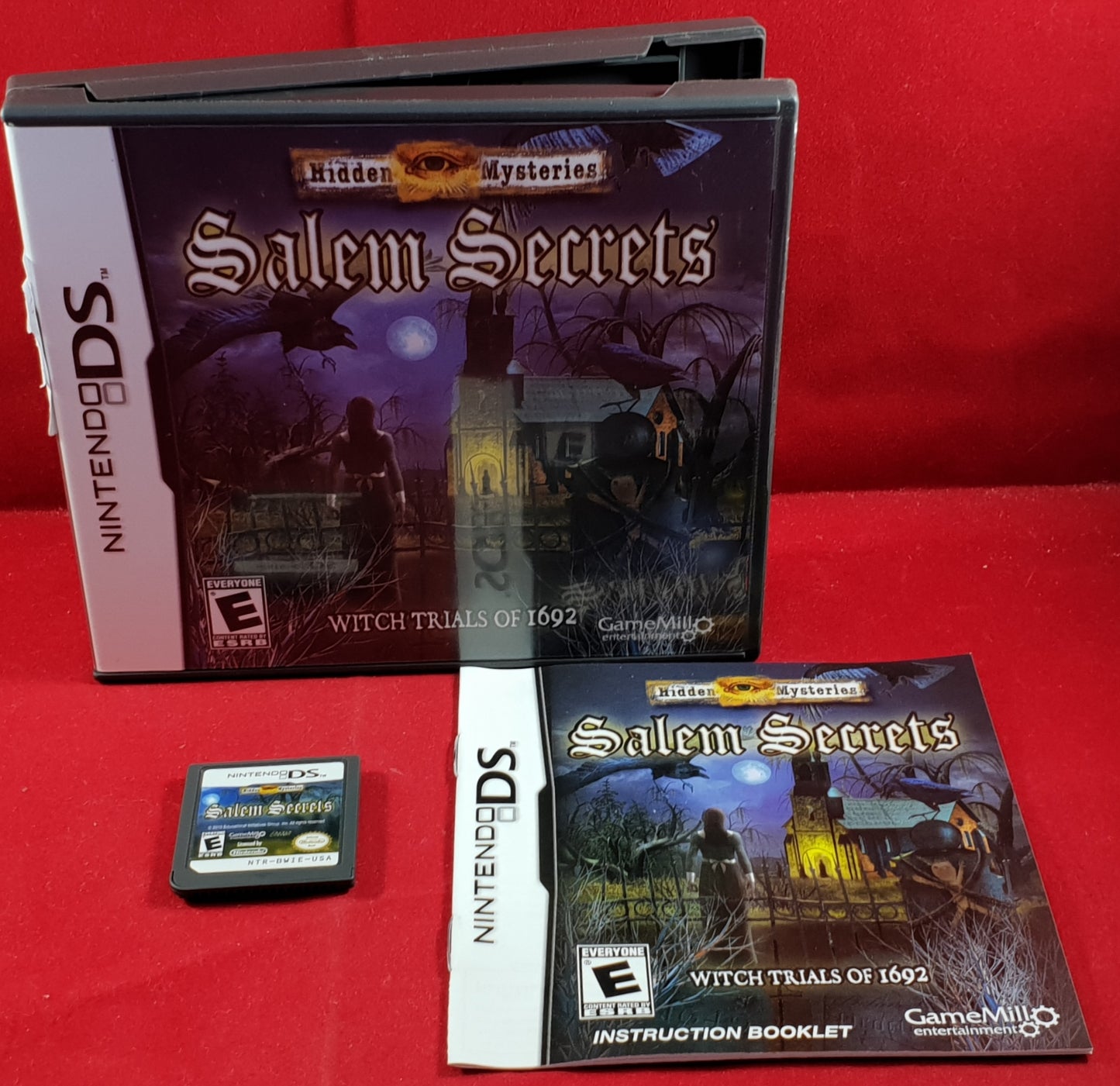 Hidden Mysteries Salem Secrets Nintendo DS Game
