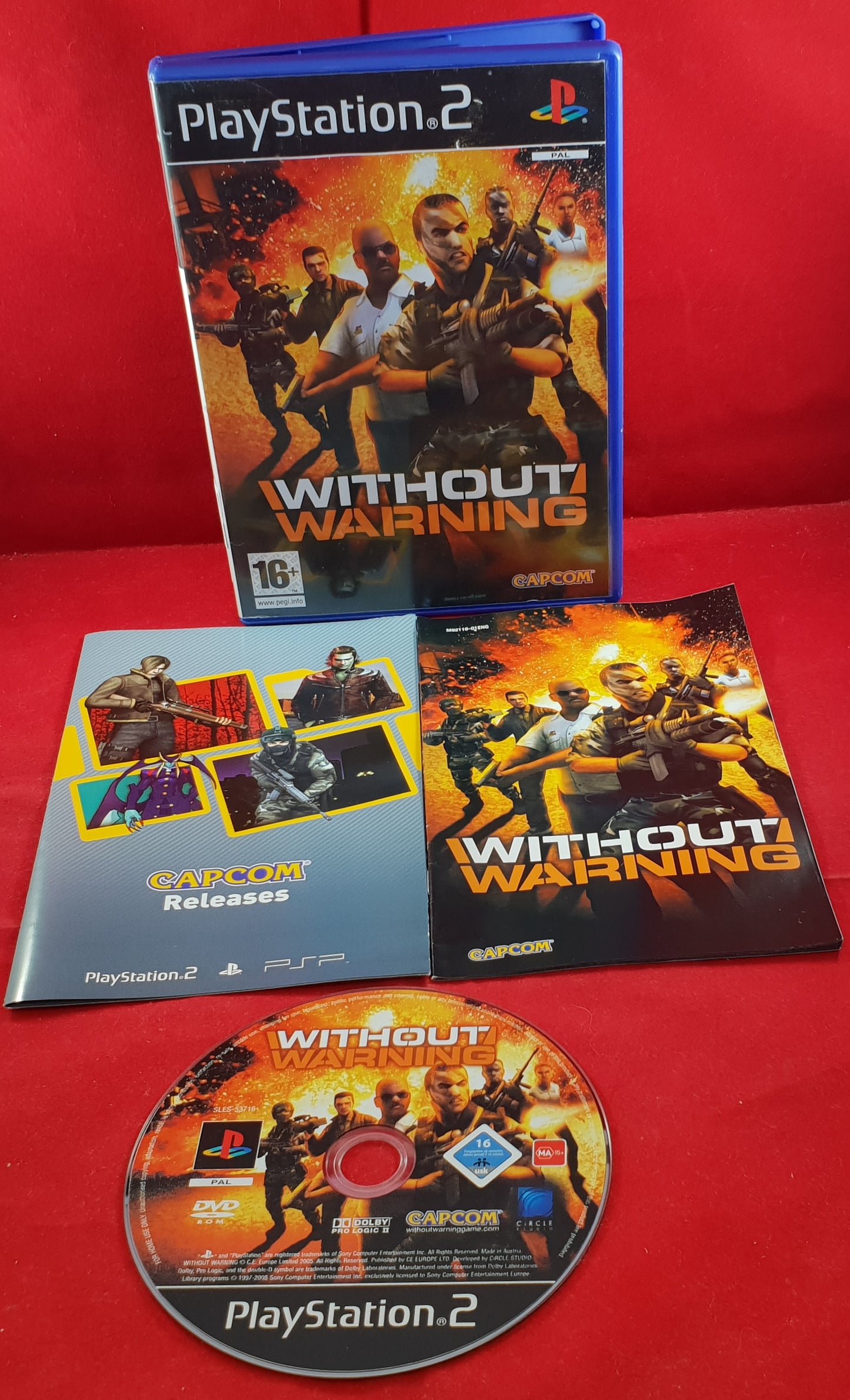 Without Warning Sony Playstation 2 (PS2) Game