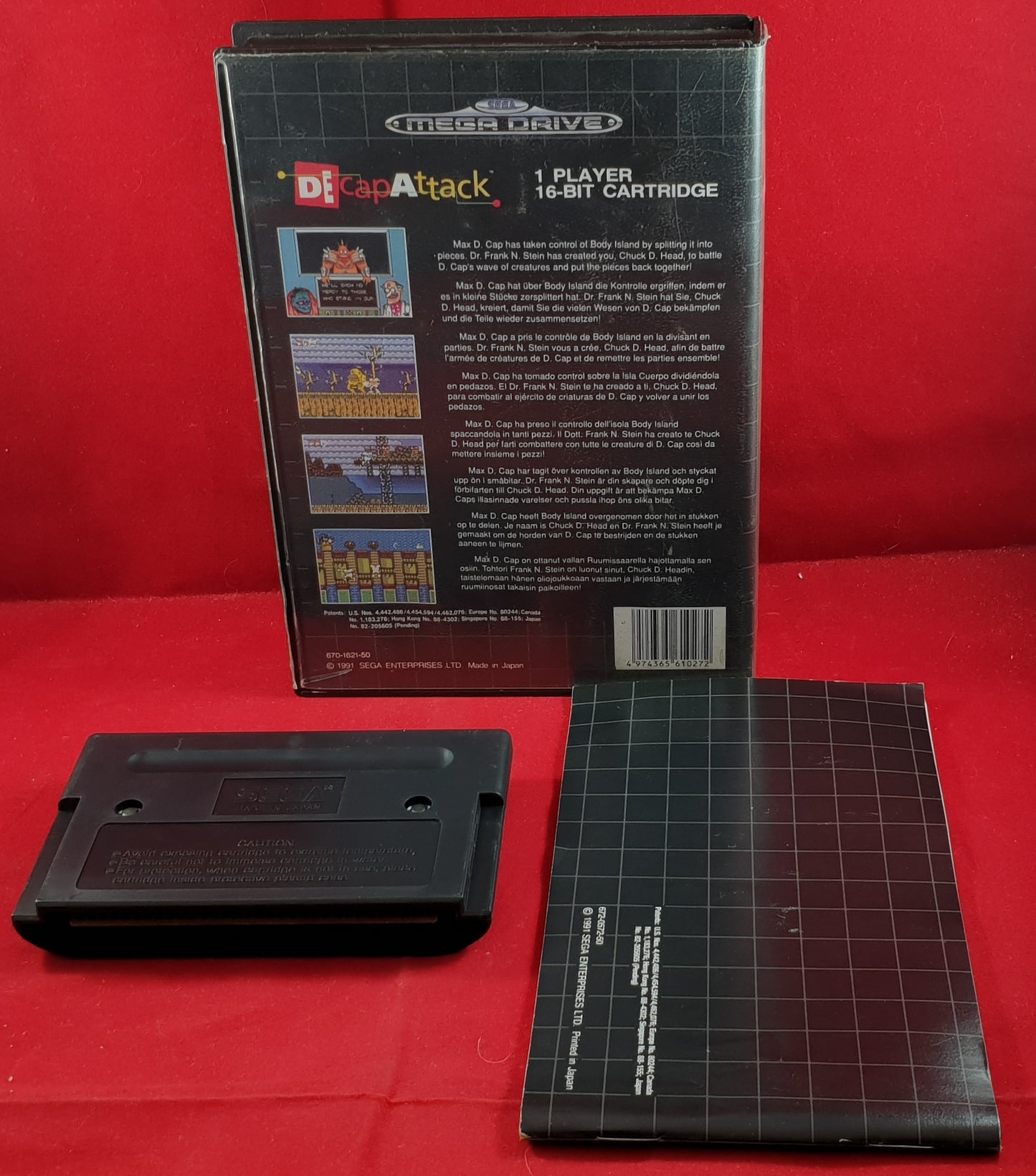 DecapAttack  Sega Mega Drive Game