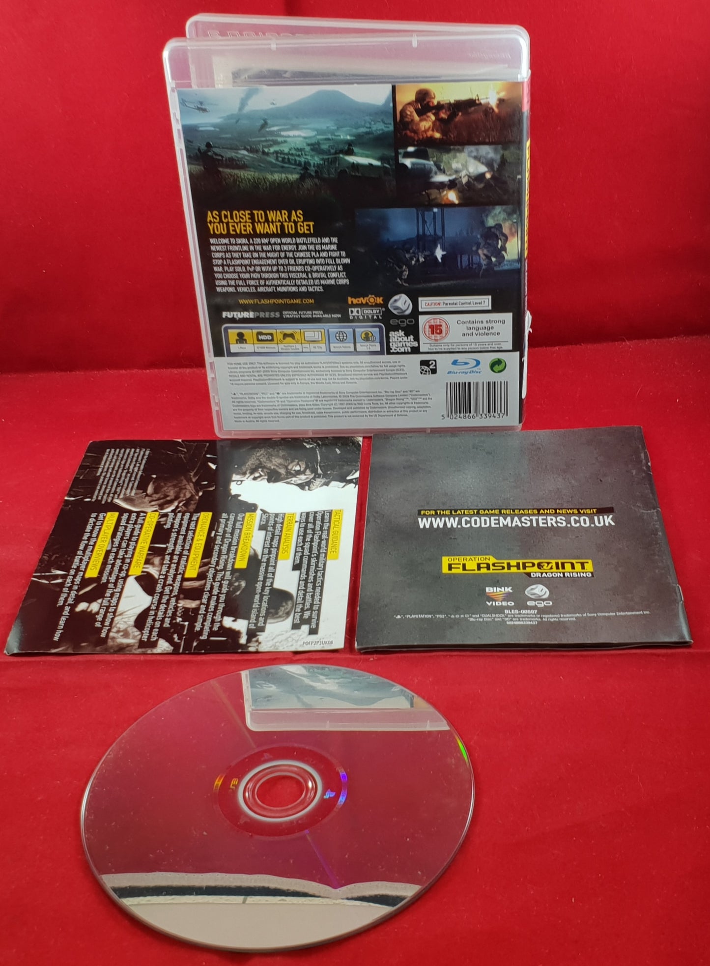 Operation Flashpoint Dragon Rising Sony Playstation 3 (PS3) Game