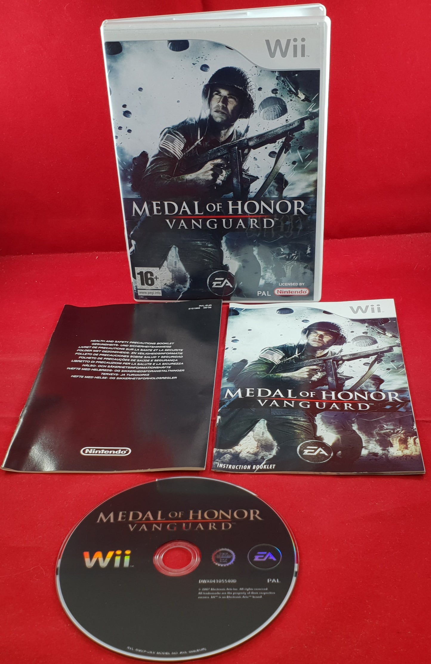 Medal of Honor Vanguard Nintendo Wii Game