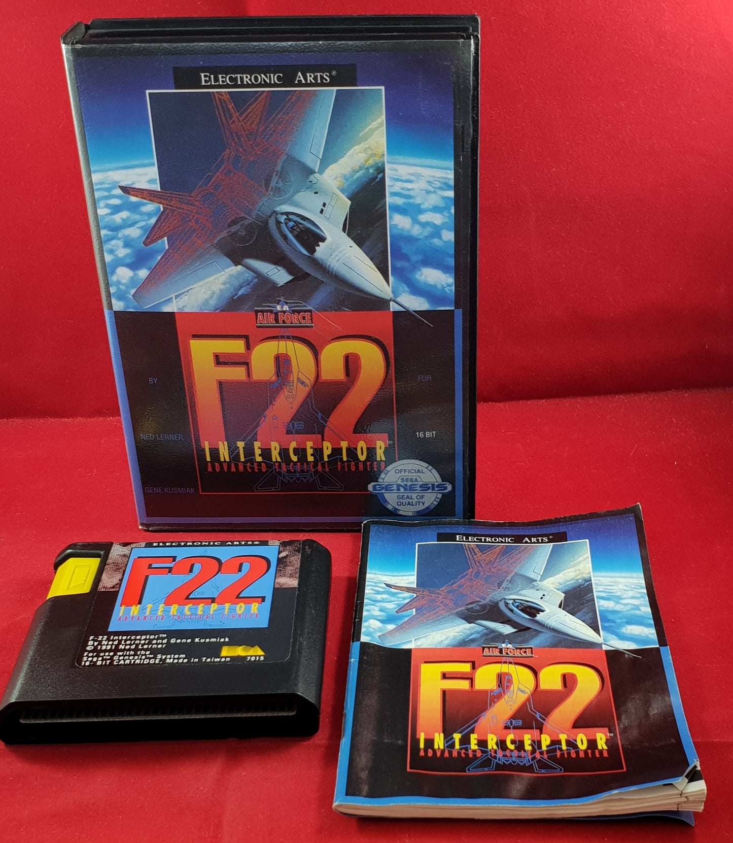 F22 Interceptor Sega Mega Drive Game