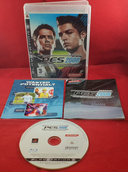 PES Pro Evolution Soccer 2008 Sony Playstation 3 (PS3) Game