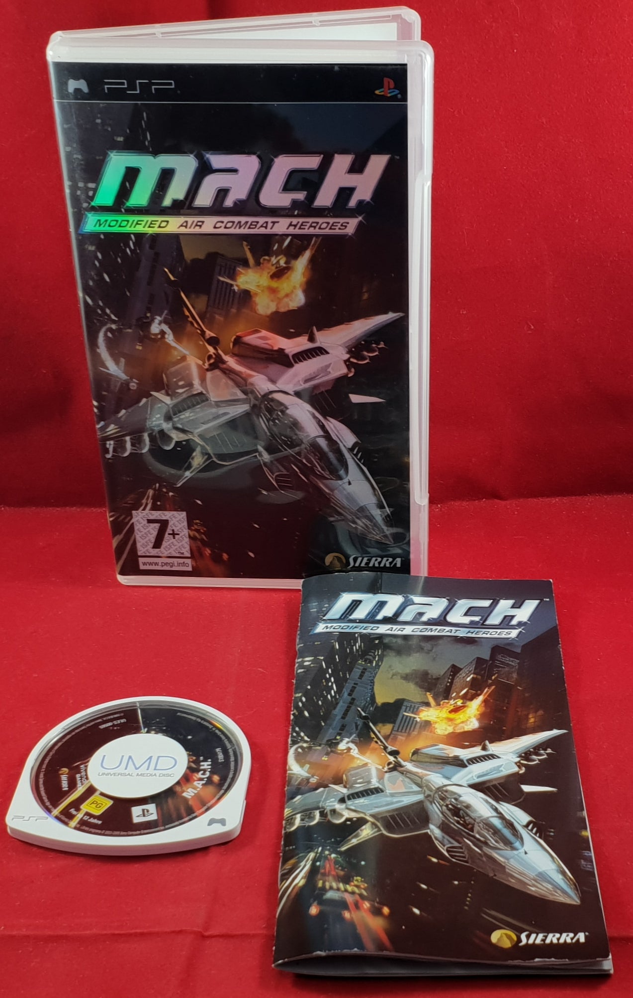 M.A.C.H Modified Air Combat Heroes Sony PSP Game