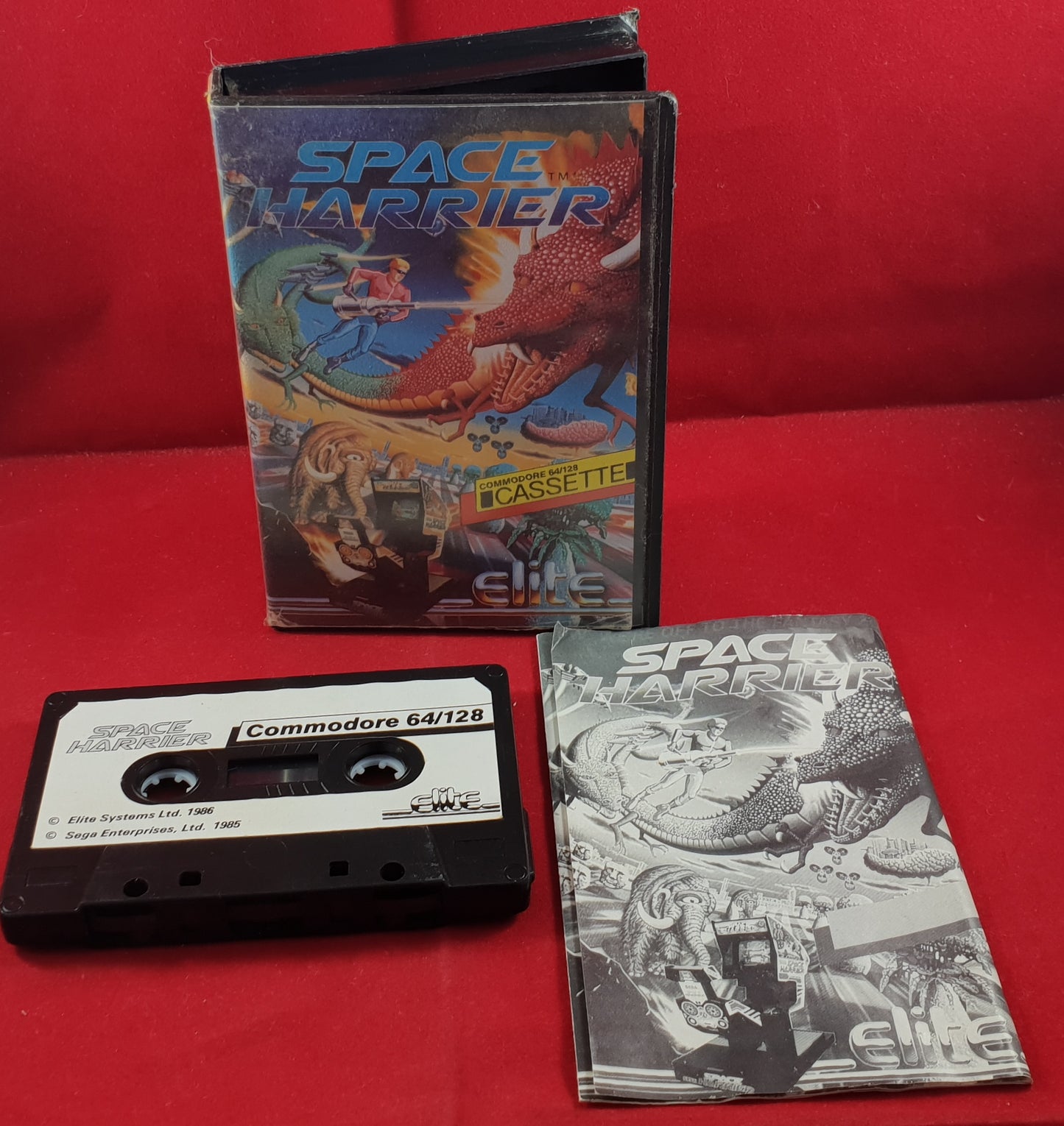 Space Harrier Commodore 64 Game