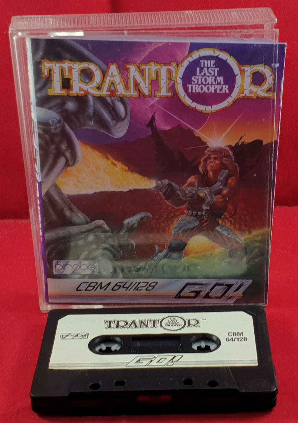 Trantor the Last Storm Trooper Commodore 64 RARE Game