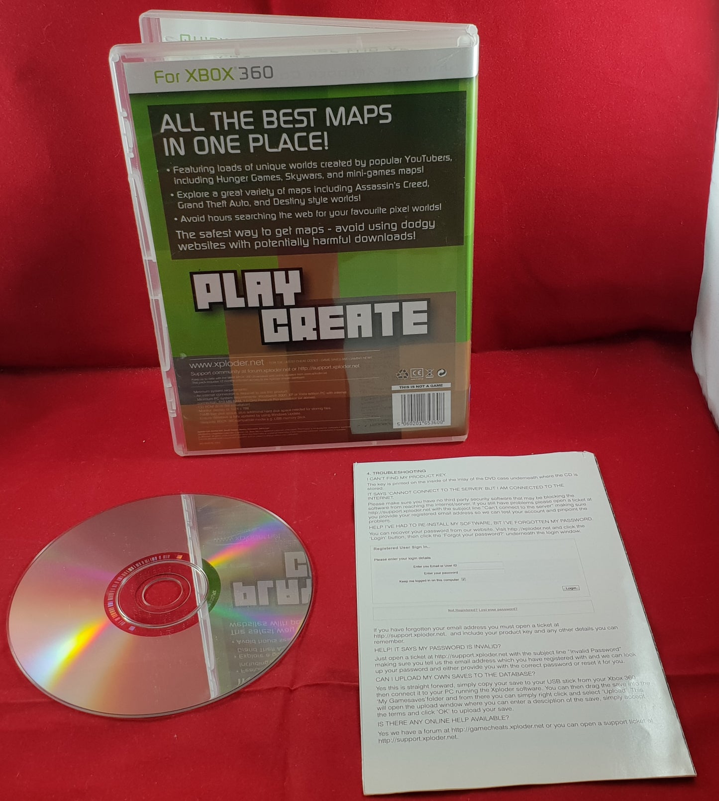 Xploder Cheats Special Edition for Minecraft Microsoft Xbox 360