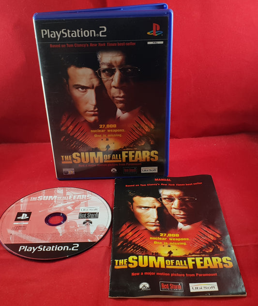 The Sum of all Fears Sony Playstation 2 (PS2) Game