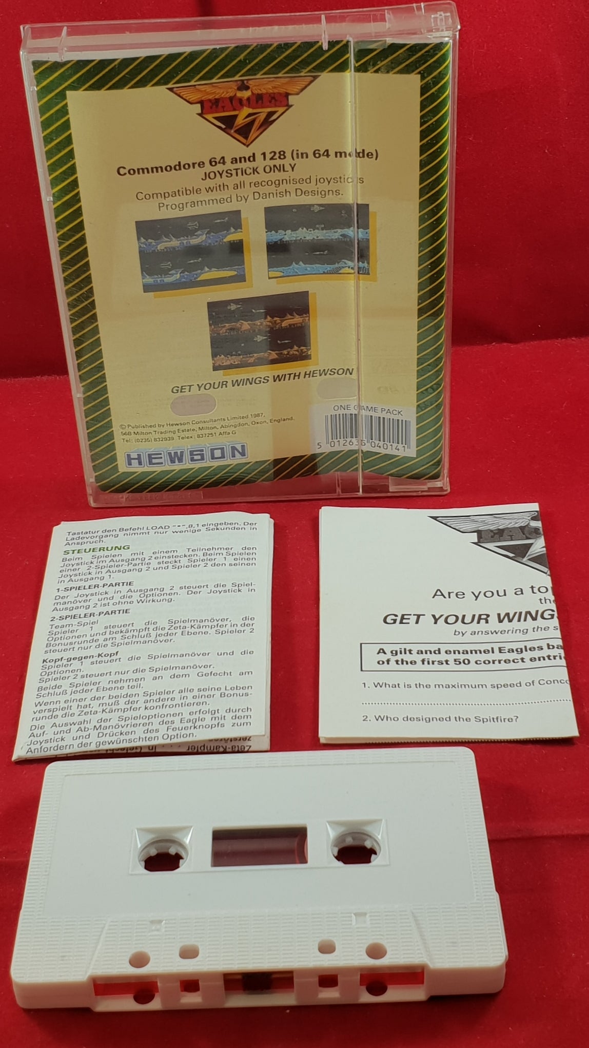 Eagles Commodore 64 Game