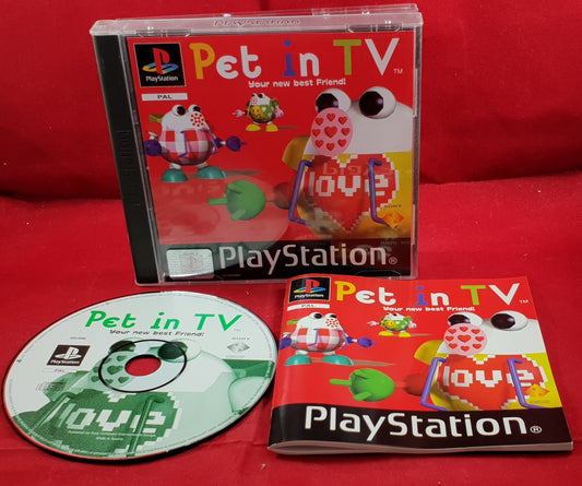 Pet in TV Sony Playstation 1 (PS1) RARE Game