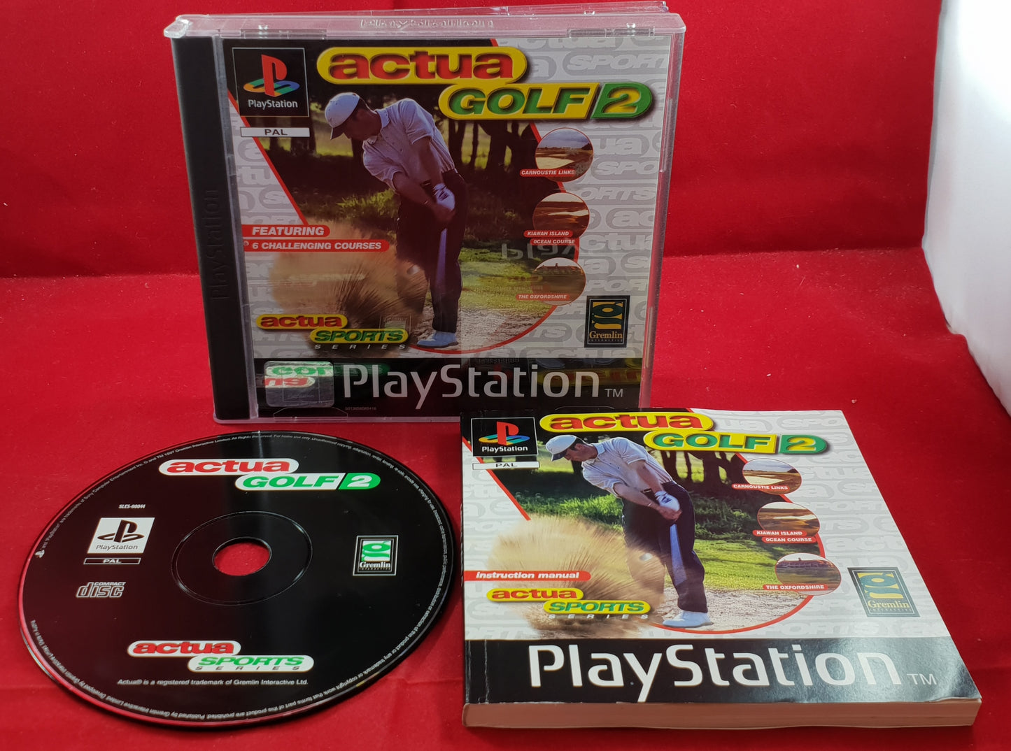 Actua Golf 2 Sony Playstation 1 (PS1) Game