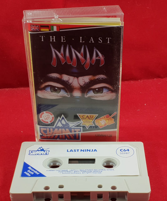 The Last Ninja Commodore 64 RARE Game