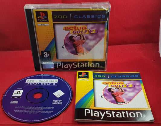 Actua Golf 3 Sony Playstation 1 (PS1) Game