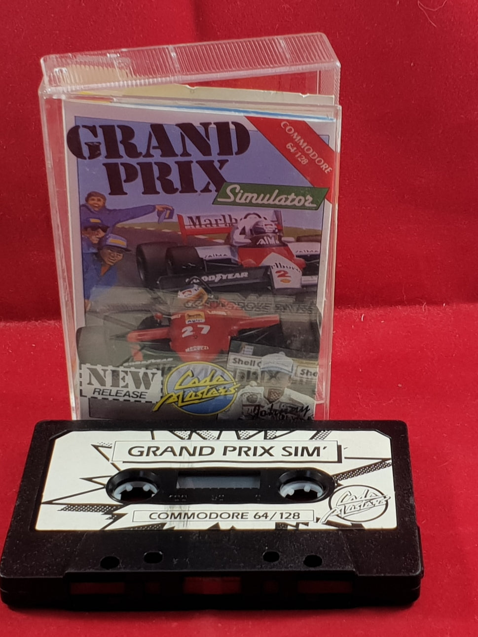 Grand Prix Simulator Commodore 64 Game