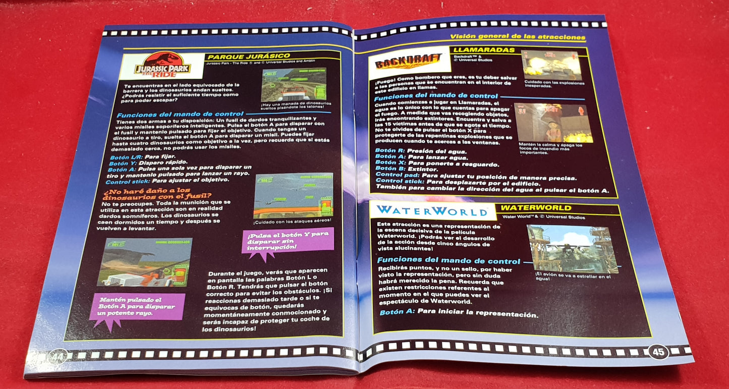 Universal Studios Theme Park Adventure Nintendo GameCube Game