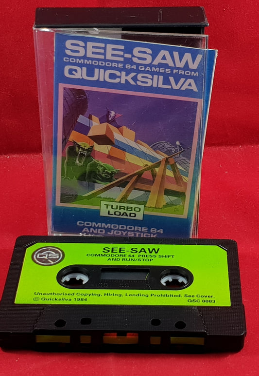 See-Saw Commodore 64 RARE Game