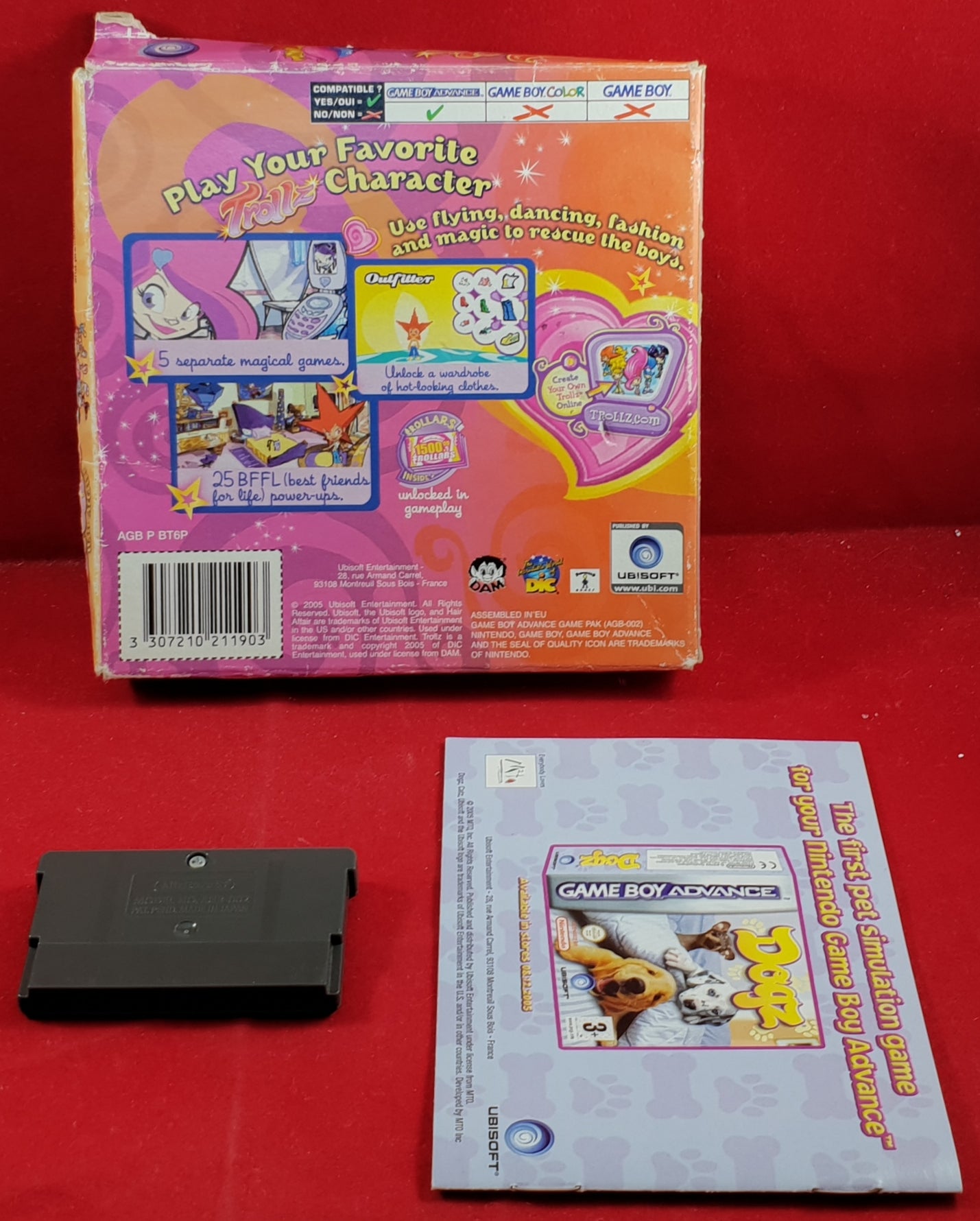 Trollz Hair Affair Game Boy Advance Game