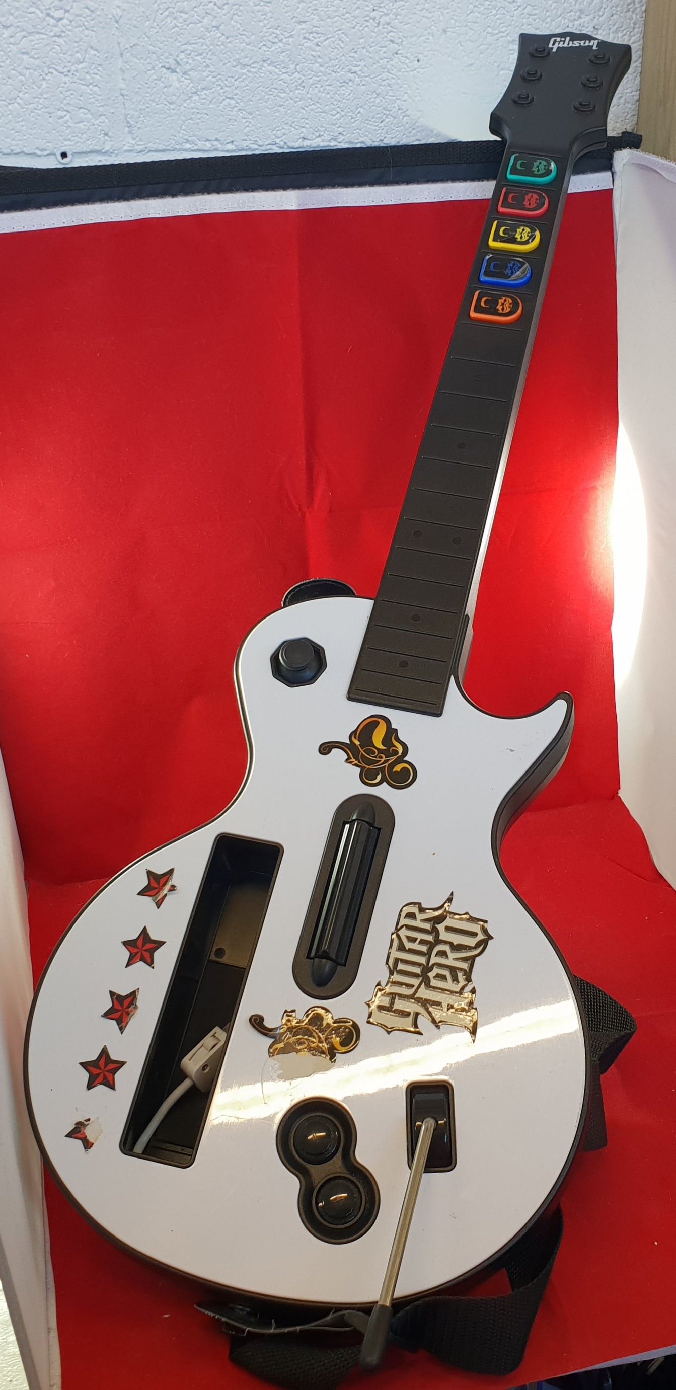 Guitar Hero Guitar with 3 Games Nintendo Wii Accessory