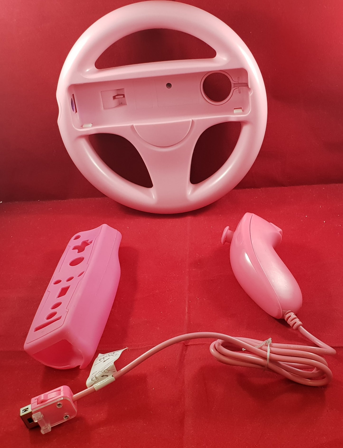 Pink Nintendo Wii Accessory Pack