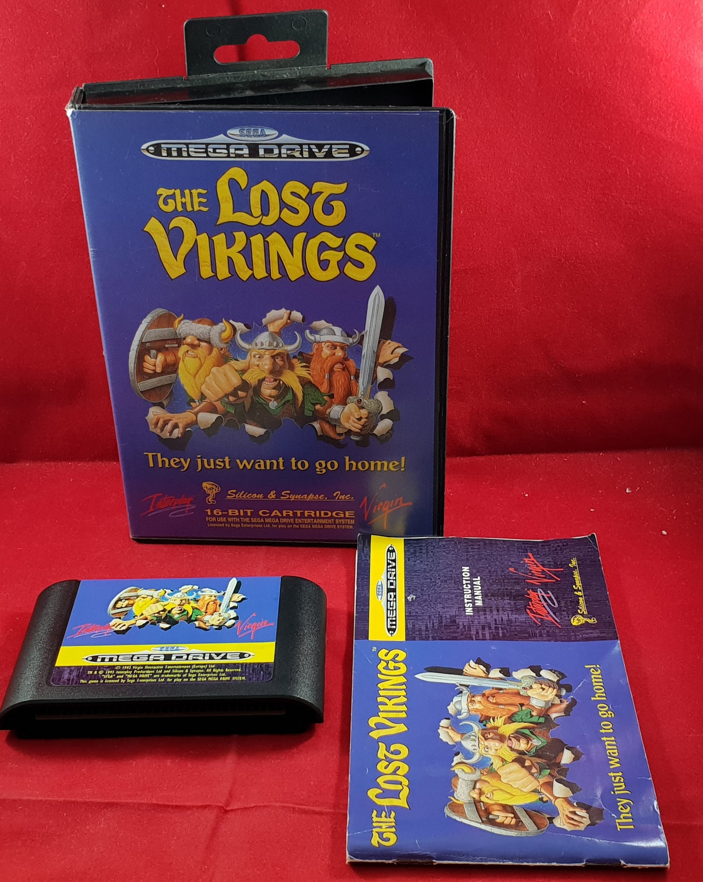 The Lost Vikings Sega Mega Drive Game – Retro Gamer Heaven