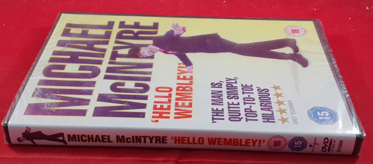 Brand New and Sealed Michael McIntyre Hello Wembley DVD