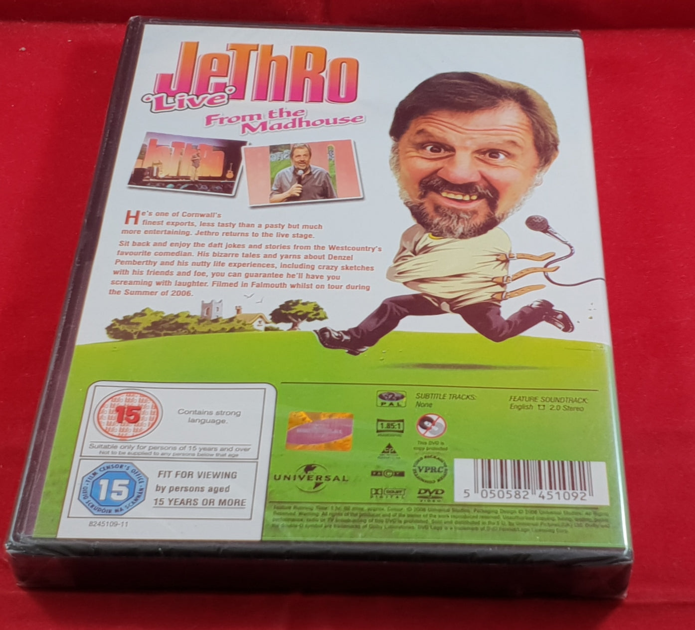 Brand New and Sealed Jethro Live from the Madhouse DVD