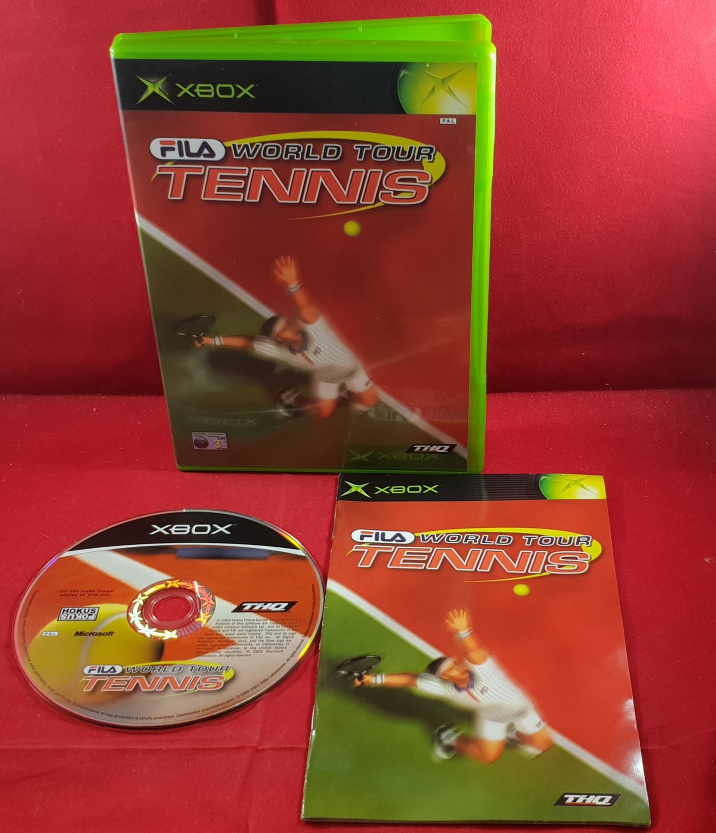 FILA World Tour Tennis Microsoft Xbox Game