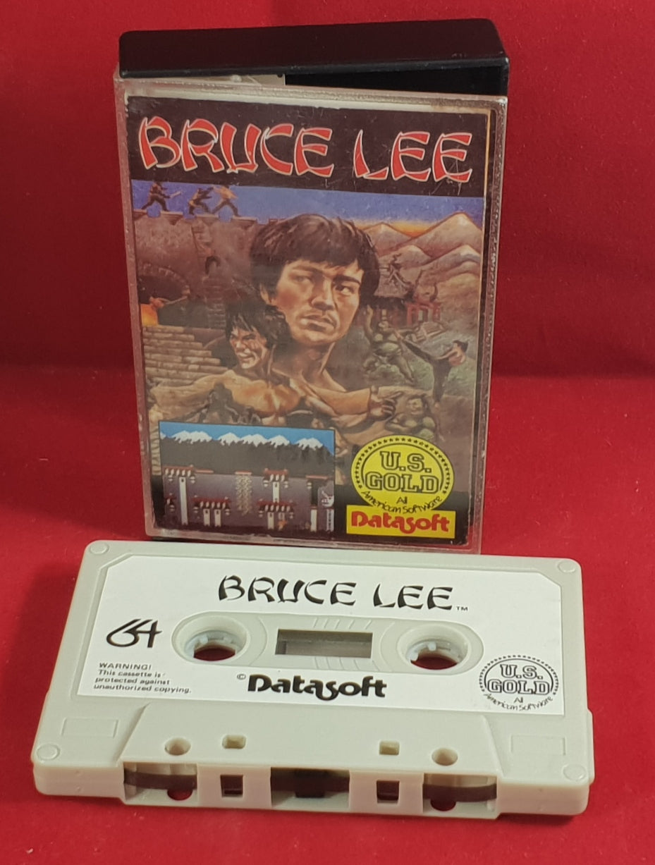 Bruce Lee Commodore 64 Ultra RARE Game