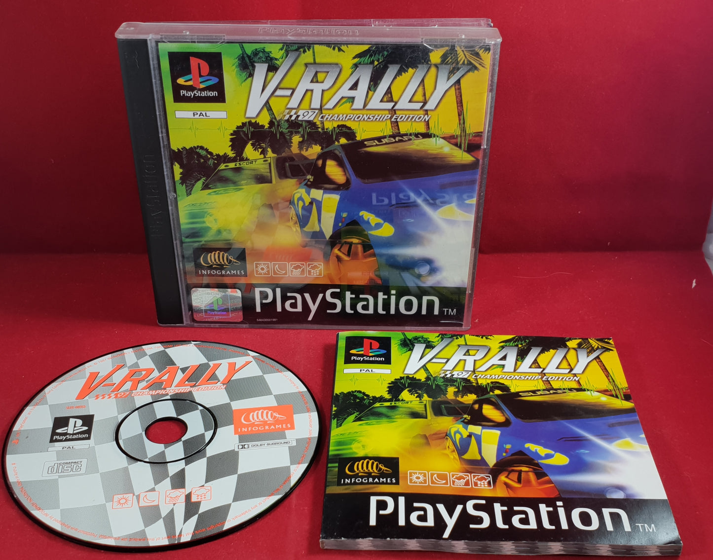 V-Rally Championship Edition  Sony PlayStation 1 (PS1)
